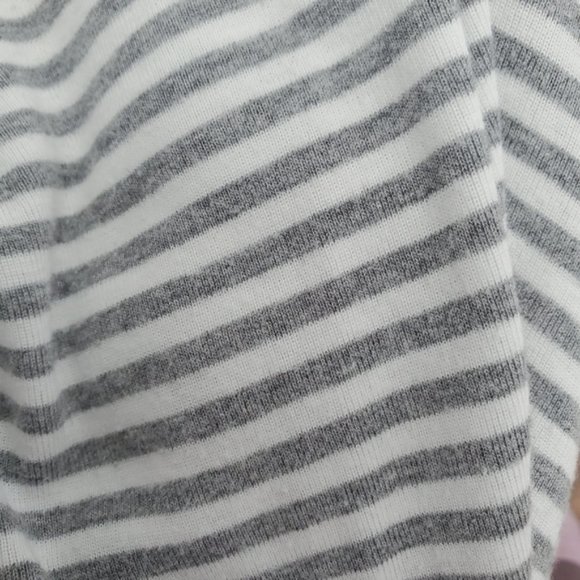 Gap Y2K Semi Cropped Striped Hooded Cardigan - Picture 7 of 12